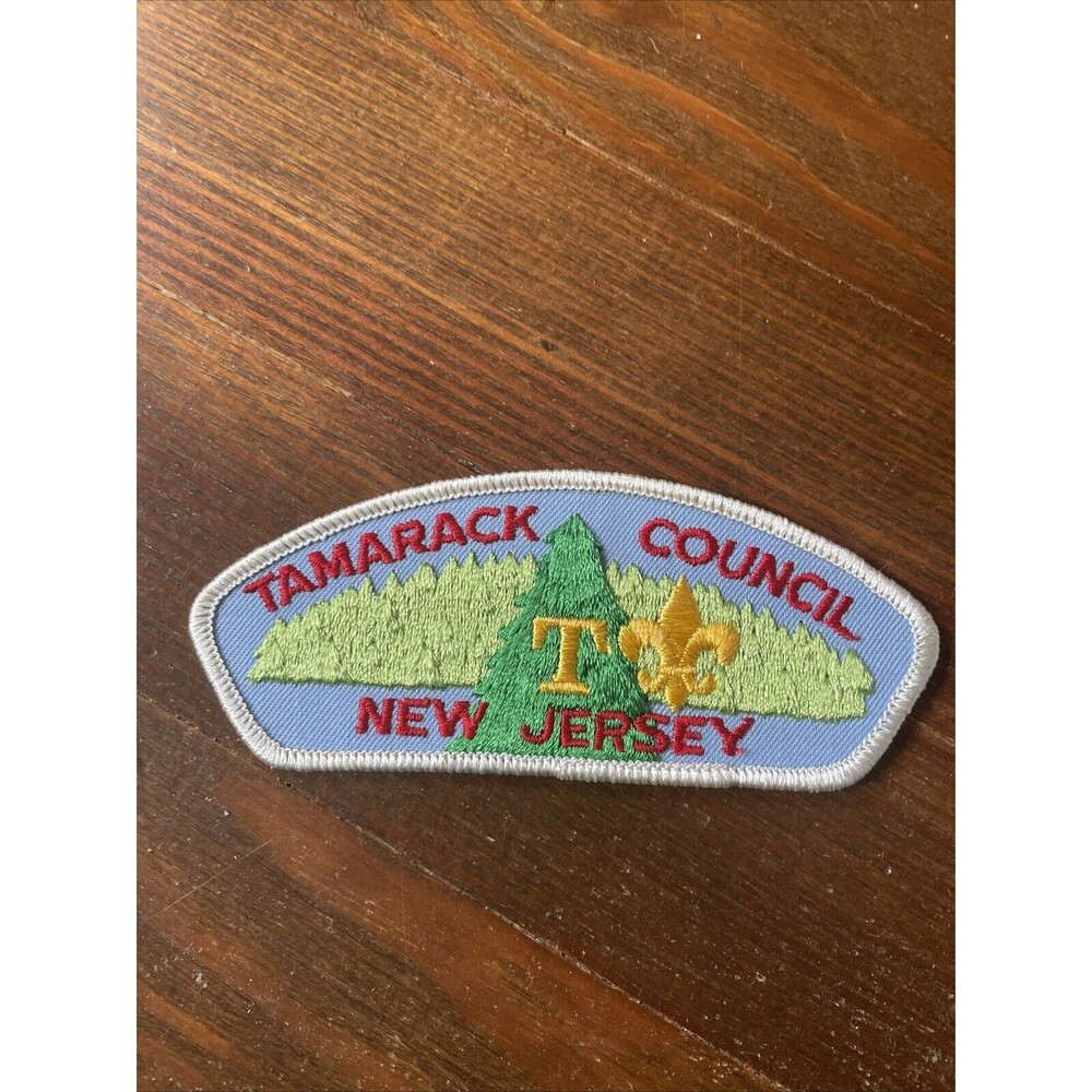 Tamarack Council New Jersey BSA Boy Scouts Merged Patch Arm Sleeve